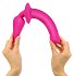 Двусторонний фаллоимитатор Strap-On-Me Switch Plug-In Semi-Realistic Dildo S розовый фото 2