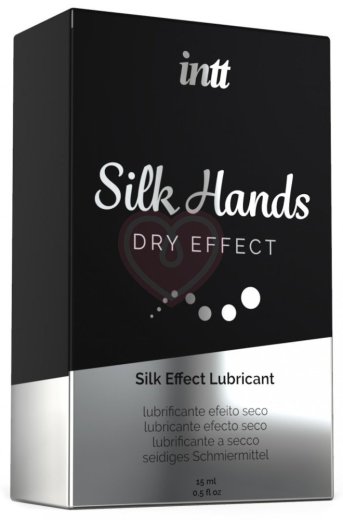 Лубрикант на силиконовой основе для массажа Intt Silk Hands 15 мл фото 2