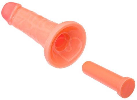 Реалистичный фаллоимитатор на присоске RealStick Caliber 14-3 телесный фото 8