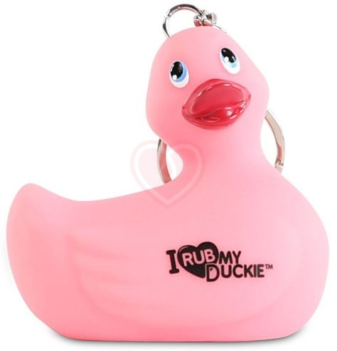 Брелок-уточка I Rub My Duckie розовый фото 1