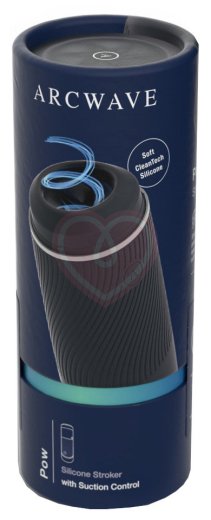 Мастурбатор с эффектом вакуума Arcwave Pow чёрный фото 6