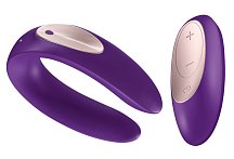 Стимулятор для пар с пультом управления Satisfyer Partner Toy Plus Remote фиолетовый