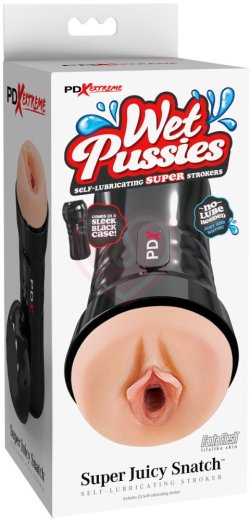 Мастурбатор вагина в тубе Wet Pussies Super Juicy Snatch фото 3