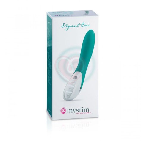 Вибратор Mystim Elegant Eric бирюзовый фото 5