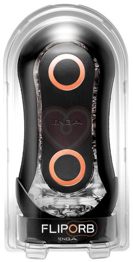 Мастурбатор Tenga Flip Orb Strong Orange Crash чёрный фото 2