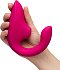 Вибратор для зоны G c бесконтактной стимуляцией клитора Womanizer Blend малиновый фото 5