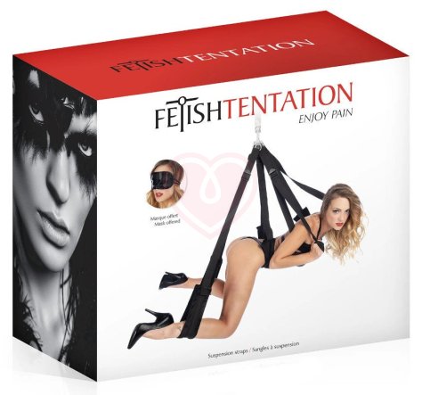 Секс-качели для подвеса Fetish Tentation с маской в комплекте фото 4