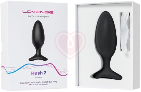 Анальная пробка Lovense Hush 2 M с приложением фото 8