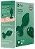 Вибропробка b-Vibe Vibrating Jewel Plug с кристаллом и пультом зелёная фото 2