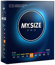 Презервативы увеличенного размера MY.SIZE №57 3 шт