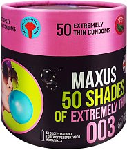 Экстремально тонкие презервативы Maxus Extremely Thin 003 50 шт