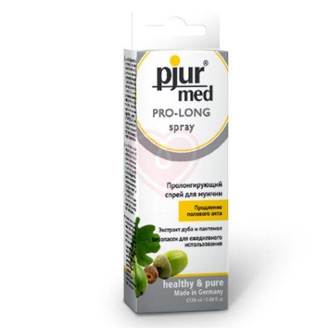 Пролонгирующий спрей с экстрактом дуба и пантенолом Pjur MED Pro-long Spray 20 мл фото 2