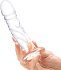 Реалистичный стеклянный фаллоимитатор Glas Curved Realistic прозрачный фото 3