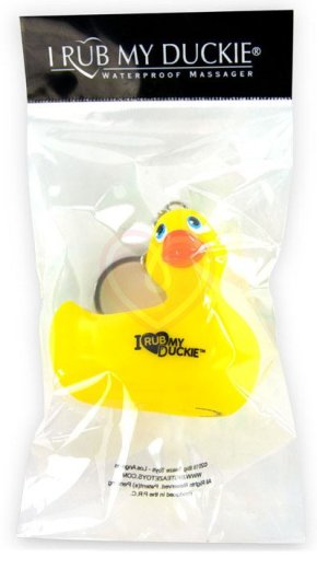 Брелок-уточка I Rub My Duckie жёлтый фото 3