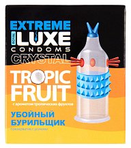 Презерватив Luxe Extreme Убойный Бурильщик с ароматом фруктов 1 шт
