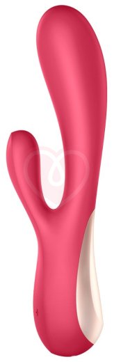 Вибратор со стимулятором клитора Satisfyer Mono Flex с приложением красный фото 2