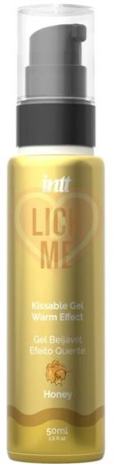 Съедобный лубрикант Intt Lick Me Honey Мёд 50 мл фото 1