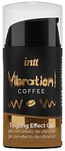 Стимулирующий гель с кофейным вкусом Intt Vibration! Coffee 15 мл
