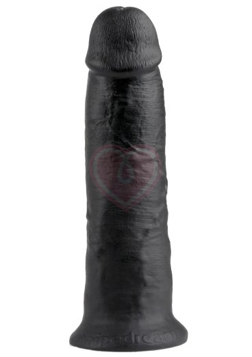 Фаллоимитатор на присоске King Cock 26 см чёрный фото 1
