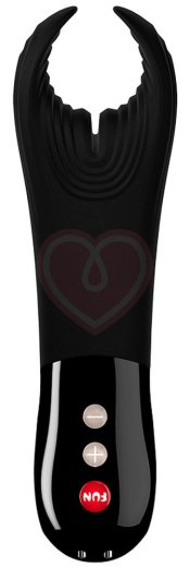 Вибратор с ласкающими кончиками Fun Factory Manta Black Line чёрный фото 1