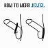 Эрекционное кольцо с крыльями Velv'Or Rooster Jeliel Angel черное фото 3