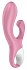 Расширяющийся вибратор с клиторальным стимулятором Satisfyer Air Pump Bunny 2 розовый фото 2