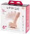 Вибратор с дистанционным управлением Uprize Realistic Dildo 21 см телесный фото 9