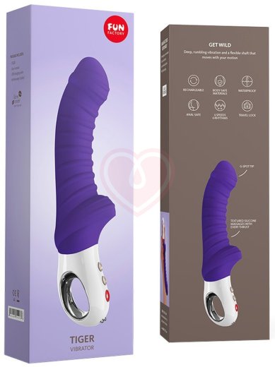 Вибратор Fun Factory Tiger G5 фиолетовый фото 4