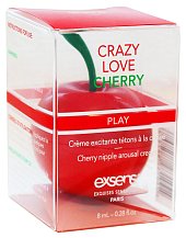 Крем для стимуляции сосков Exsens Crazy Love Cherry Вишня 8 мл