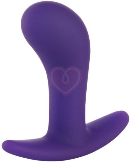 Анальная пробка с загнутым кончиком Fun Factory Bootie Small Anal Toy фиолетовая фото 3