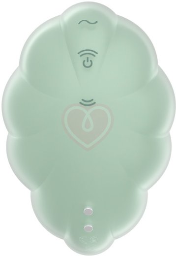 Вакуумный вибростимулятор Satisfyer Cloud Dancer мятный фото 4