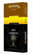 Презервативы с рифленой поверхностью Domino Classic Nice Contour 6 шт