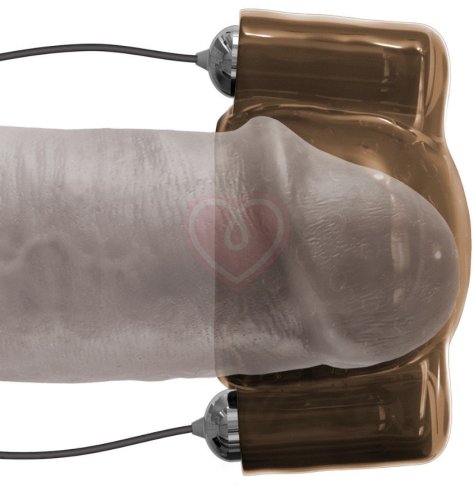 Вибратор для головки члена Dual Vibrating Head Teaser с пультом фото 3