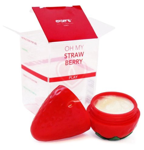 Крем для стимуляции сосков Exsens Oh My Strawberry Клубника 8 мл фото 2