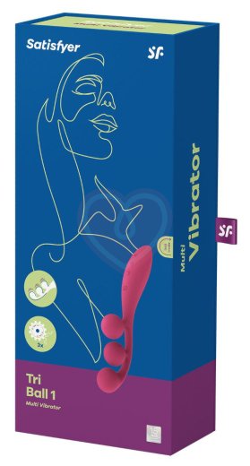 Вибратор с тремя шариками Satisfyer Tri Ball 1 розовый фото 5