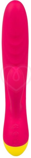 Вибратор с клиторальным стимулятором Romp Jazz Rabbit Vibrator розовый фото 4