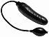Расширяющийся фаллоимитатор Master Series Primal Inflatable Dildo чёрный фото 2