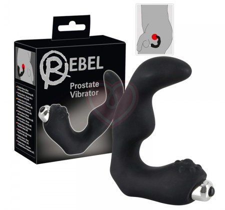 Вибростимулятор простаты Rebel Prostate Vibe чёрный фото 2