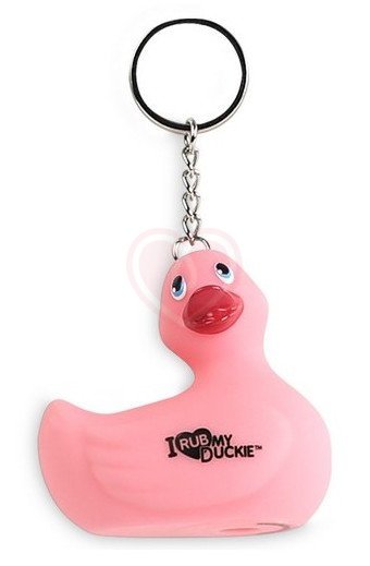 Брелок-уточка I Rub My Duckie розовый фото 2