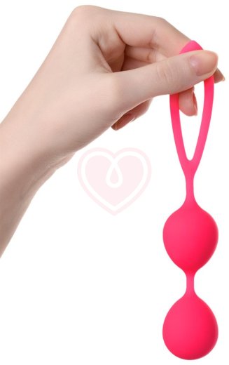 Вагинальные шарики ToyFa A-Toys розовые фото 2