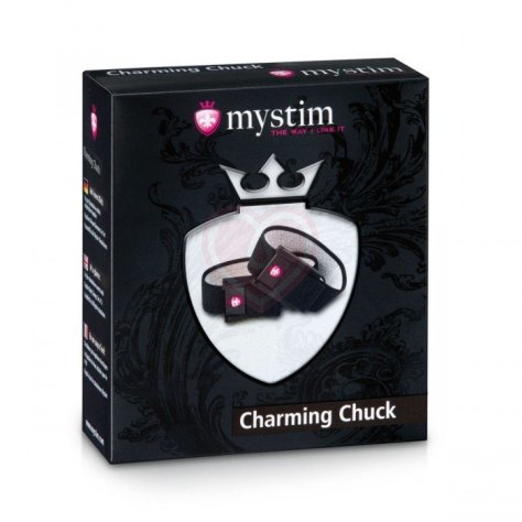 Ремешок-пояс для члена и яичек Mystim Charming Chuck регулируемый фото 2