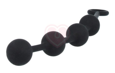 Анальная цепочка Nexus Excite Medium Anal Beads чёрная фото 1