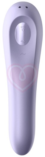 Вакуумно-волновой вибратор с приложением Satisfyer Dual Pleasure сиреневый фото 4