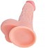 Реалистичный фаллоимитатор на присоске с мошонкой RealStick Nude Ever телесный фото 11