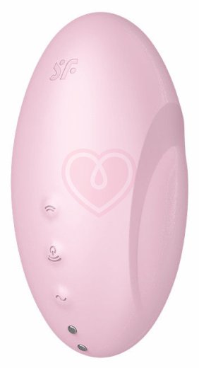 Вакуумный стимулятор с вибрацией Satisfyer Vulva Lover 3 розовый фото 4