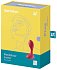 Анальная вибропробка Satisfyer Backdoor Lover красная фото 5
