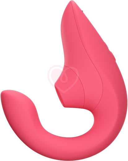 Вибратор для зоны G c бесконтактной стимуляцией клитора Womanizer Blend розовый фото 10