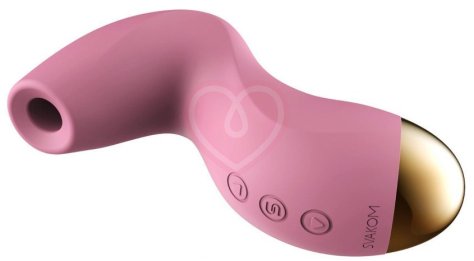 Вакуумный клиторальный стимулятор Svakom Pulse Pure нежно-розовый фото 3