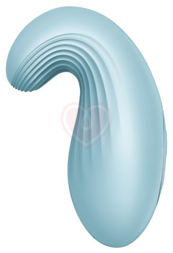Мини-вибратор Satisfyer Dipping Delight голубой фото 3