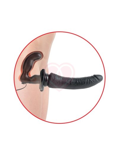 Страпон с вибрацией Deluxe Vibrating Penetrix Strap-On фото 3
